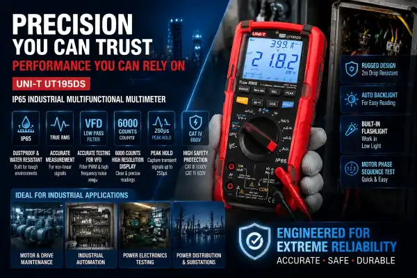 How to Select the UT195DS Multifunctional Multimeter IP65 for Projects?